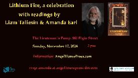Celebrating Lithium Fire, the debut novel of Liam Taliesin